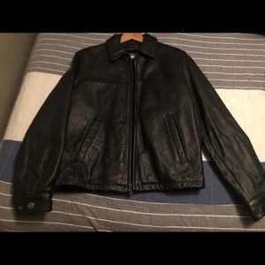 Leather jacket